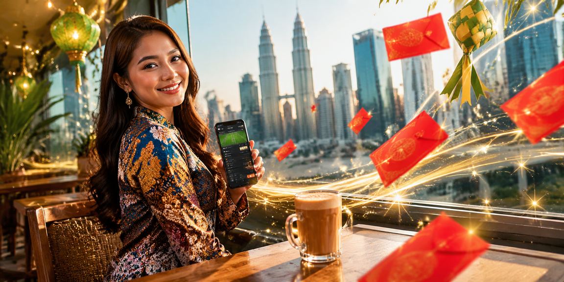 Promosi musim perayaan dengan bonus merah